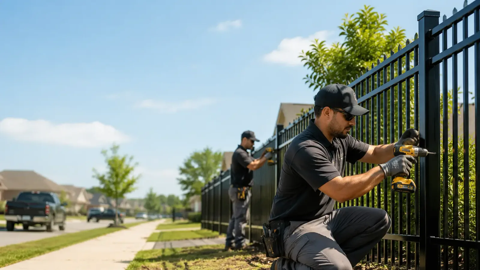 Metal Fence Installation in Wildrose, ND
